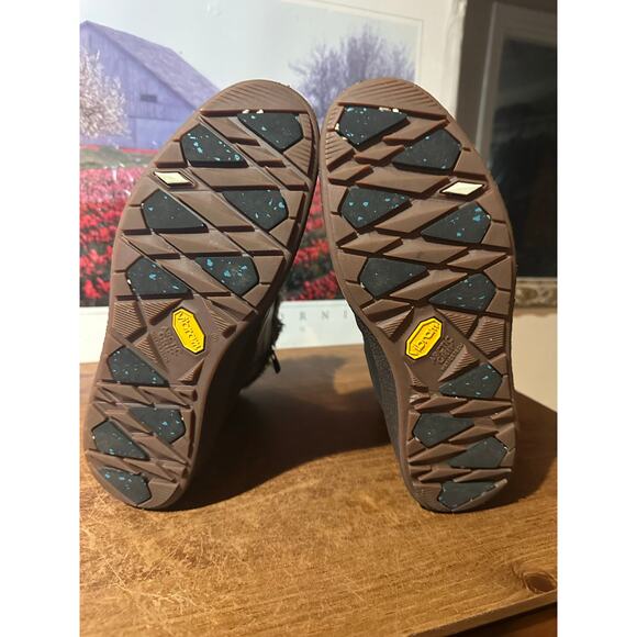 MERRELL TREMBLANT EZRA ZIP WATERPROOF Boots Sz 6 Leather Women J99076 Sherpa - Picture 5 of 7